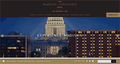 Desktop Screenshot of concoursehotel.com